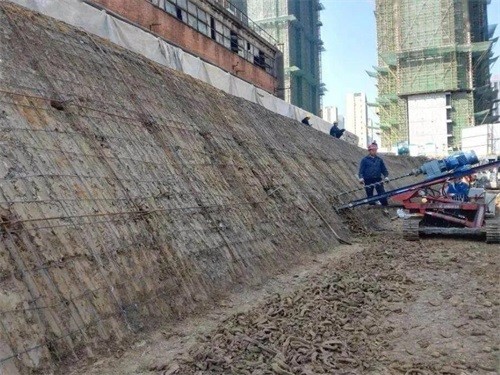 龙港建筑边坡支护